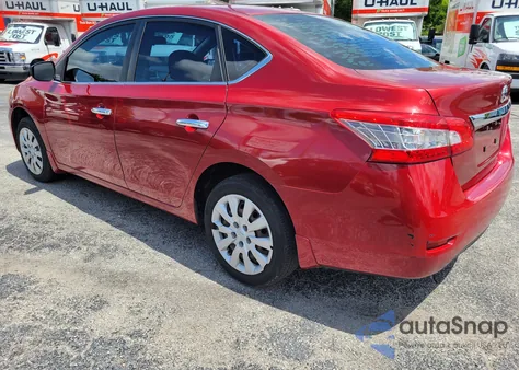 2014 Nissan Sentra из США, поврежденный, VIN 3N1AB7AP1EY291613
